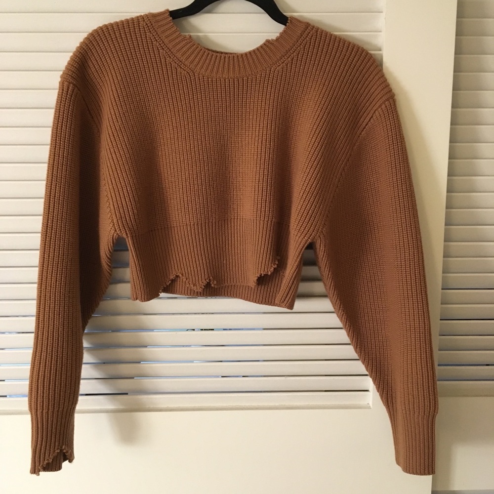 Jnby Distressed Sweater size XS
